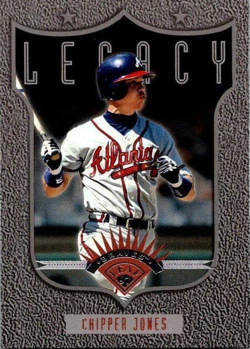 Chipper Jones 1997 leaf Leaf