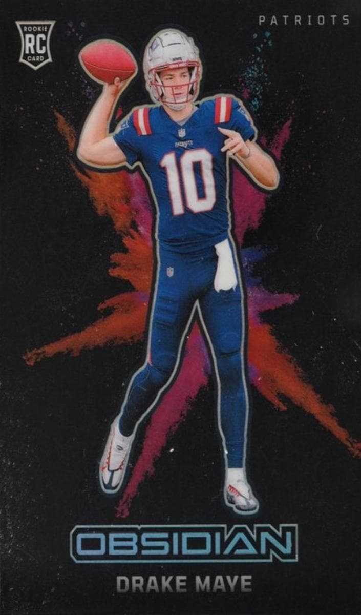 Drake Maye 2024 panini Panini Obsidian