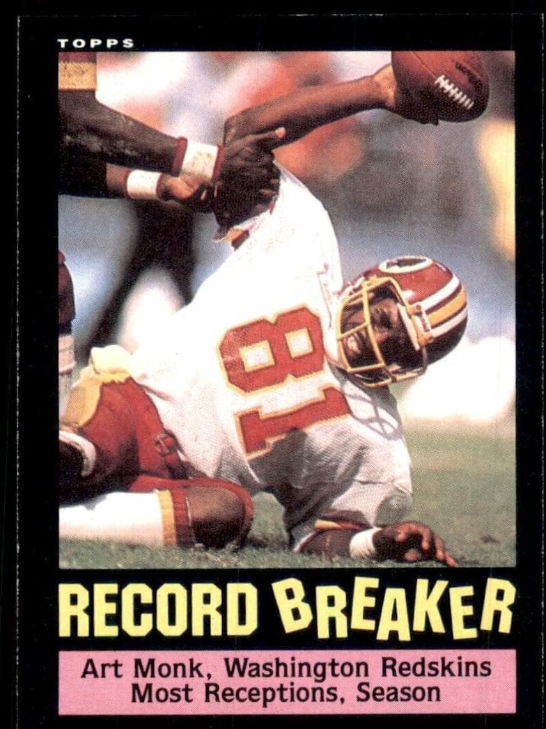 Art Monk 1985 topps Topps