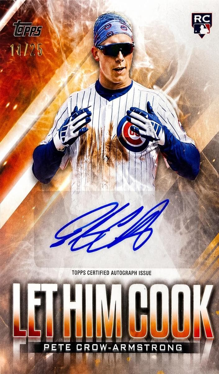 Pete Crow-Armstrong 2024 topps Topps Update