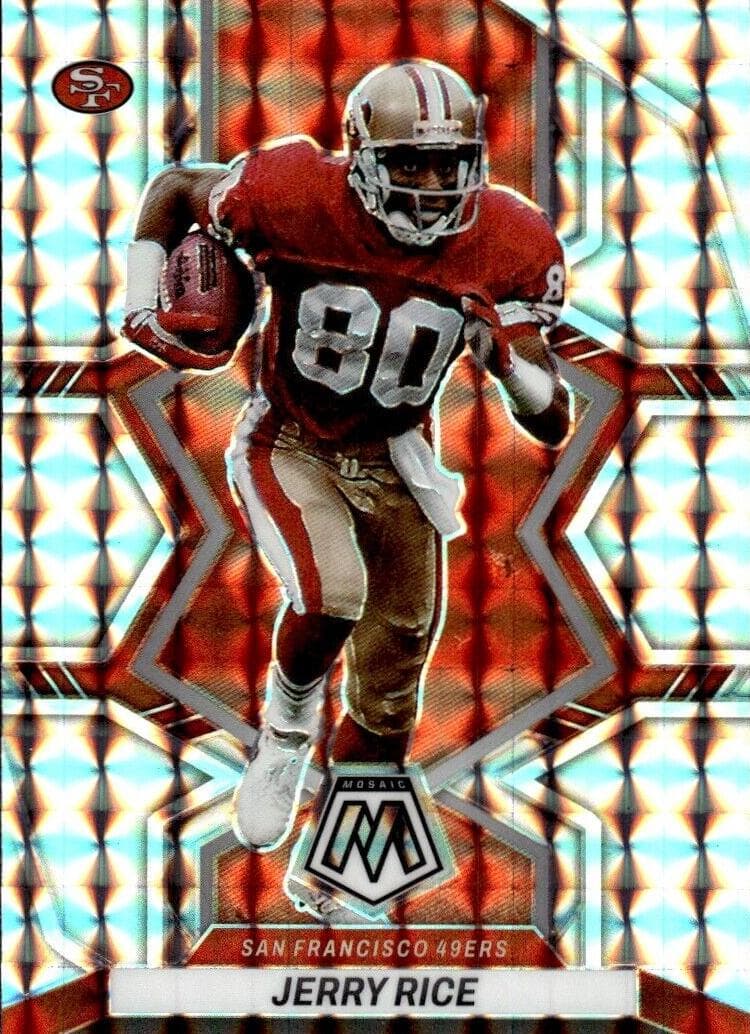 Jerry Rice 2022 panini Panini Mosaic