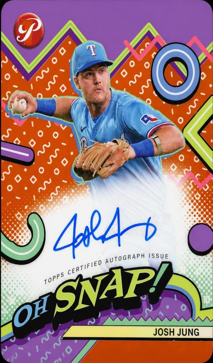 Josh Jung 2024 topps Topps Pristine