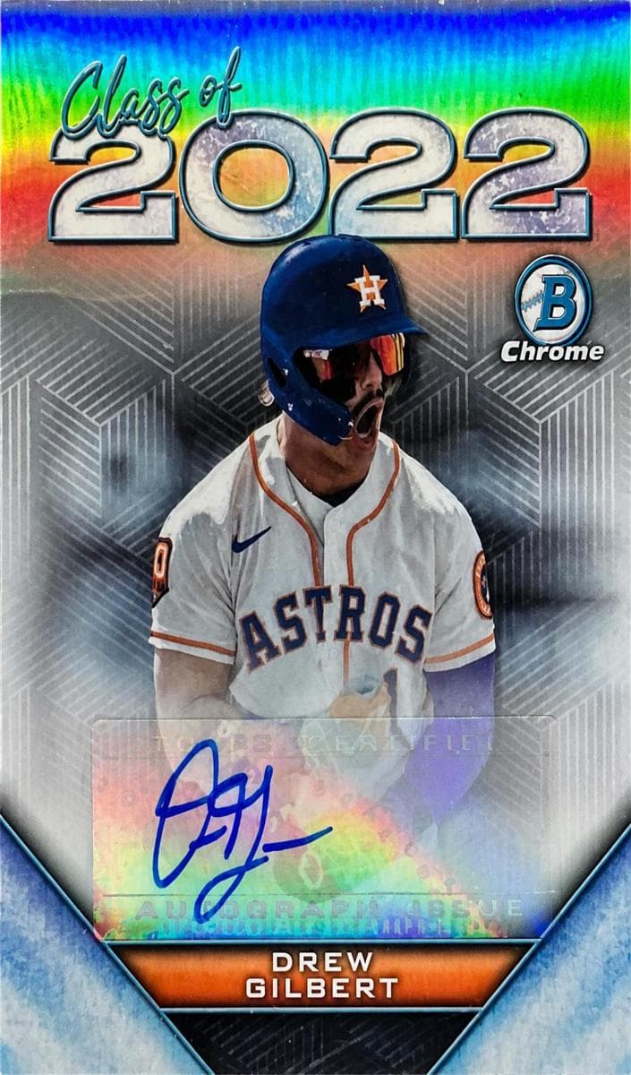 Drew Gilbert 2022 bowman Bowman Draft
