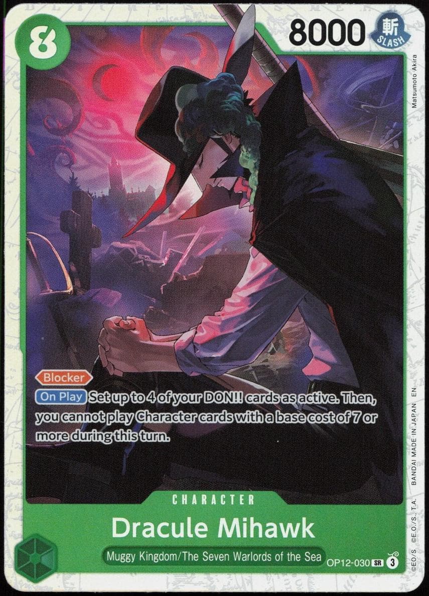 Dracule Mihawk #OP12-030