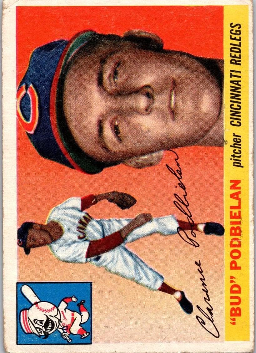 Bud Podbielan 1955 topps Topps