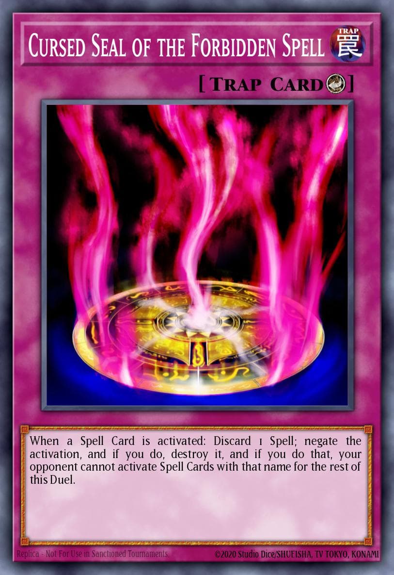 Cursed Seal of the Forbidden Spell #CP05-EN019