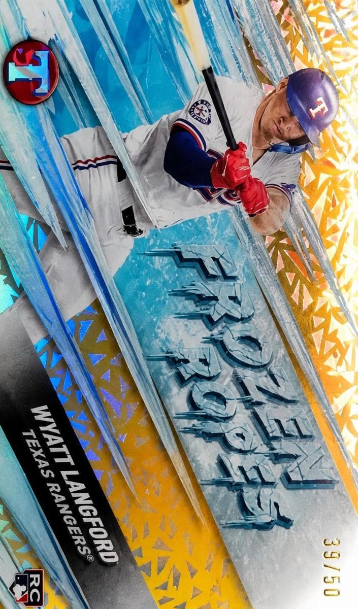 Wyatt Langford 2024 topps Topps Pristine