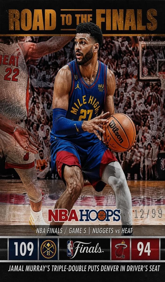 Jamal Murray 2023 panini Panini Immaculate Collection