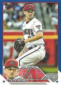Zach Davies trading card