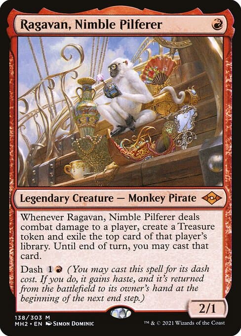 Ragavan, Nimble Pilferer 2023 Magic: The Gathering Multiverse Legends Halo