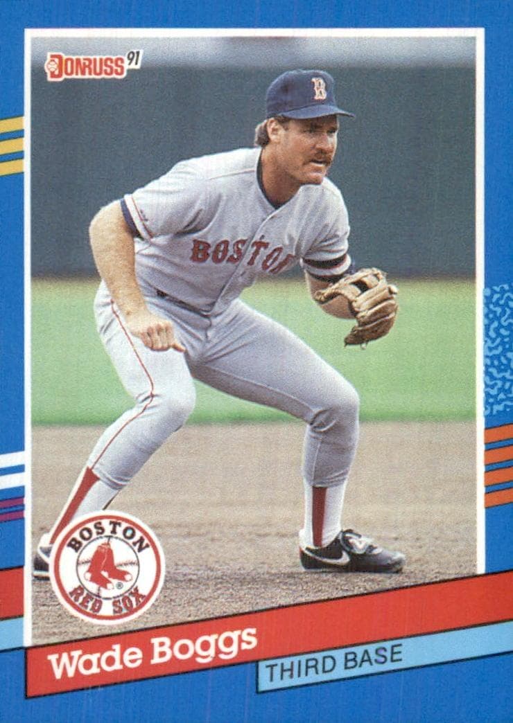 Wade Boggs 1991 panini