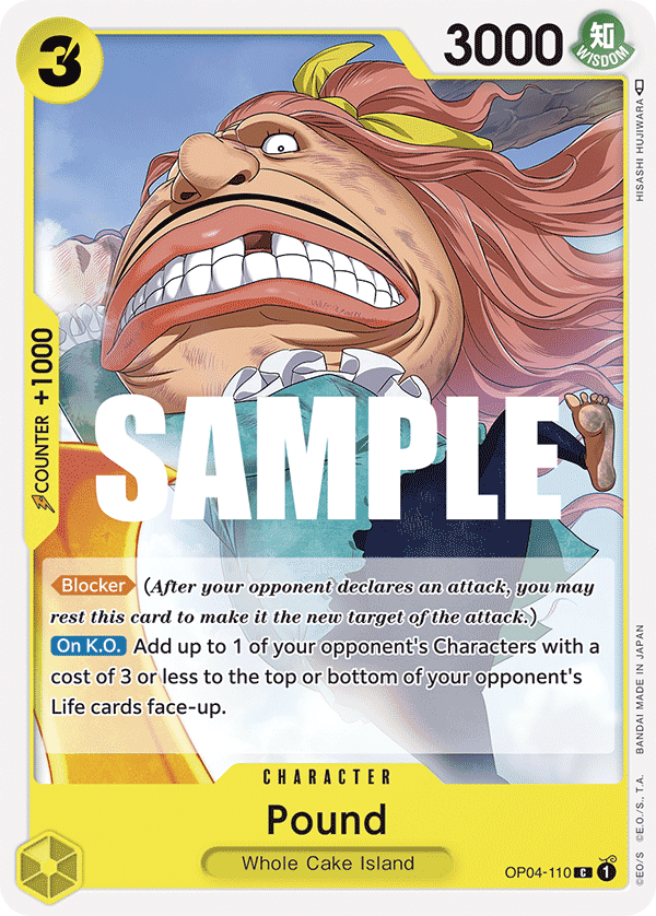 Pound 2023 One Piece Kingdoms of Intrigue
