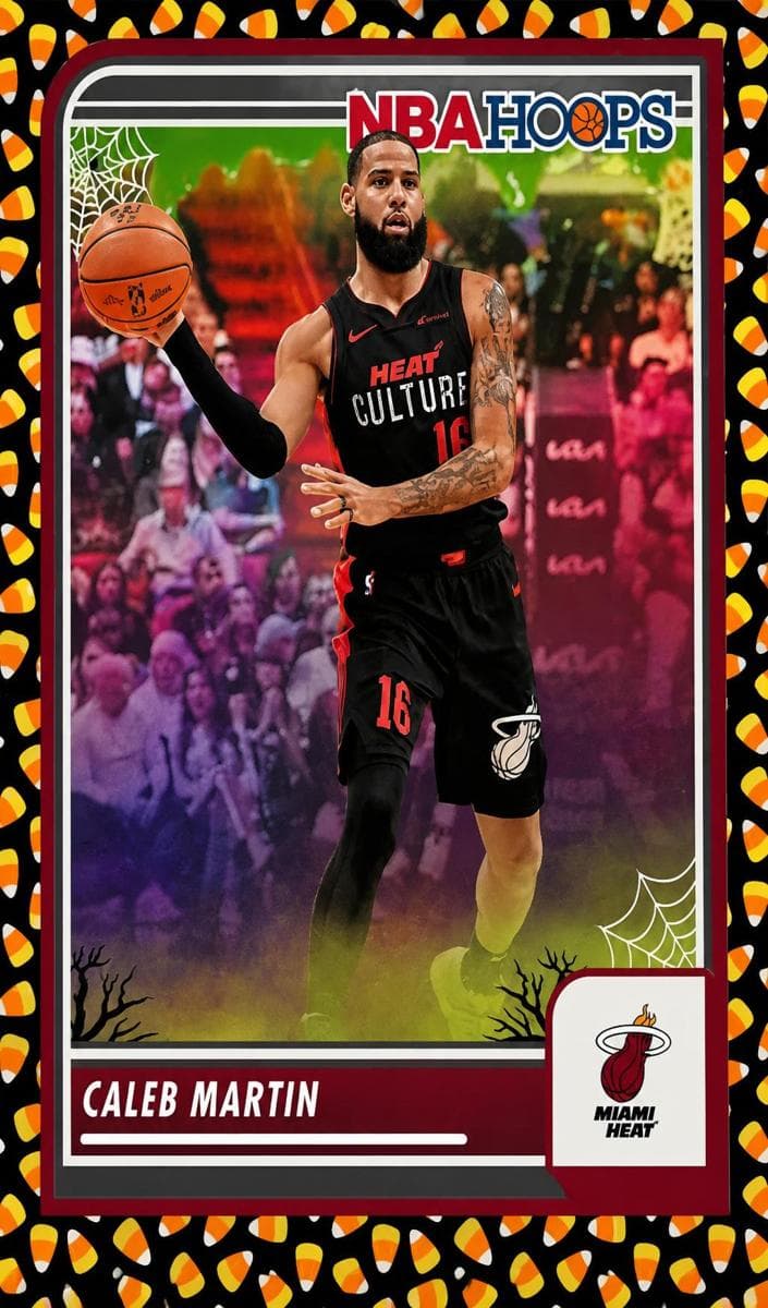 Caleb Martin 2023 panini Hoops Haunted Hoops