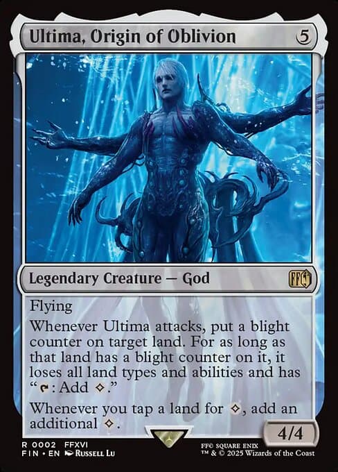 Ultima, Origin of Oblivion 2025 Magic: The Gathering