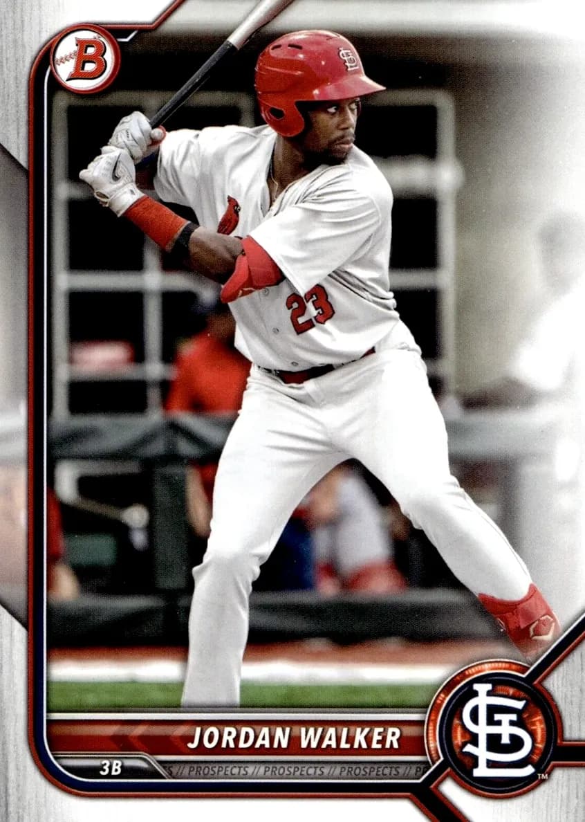 Jordan Walker 2022 bowman Bowman