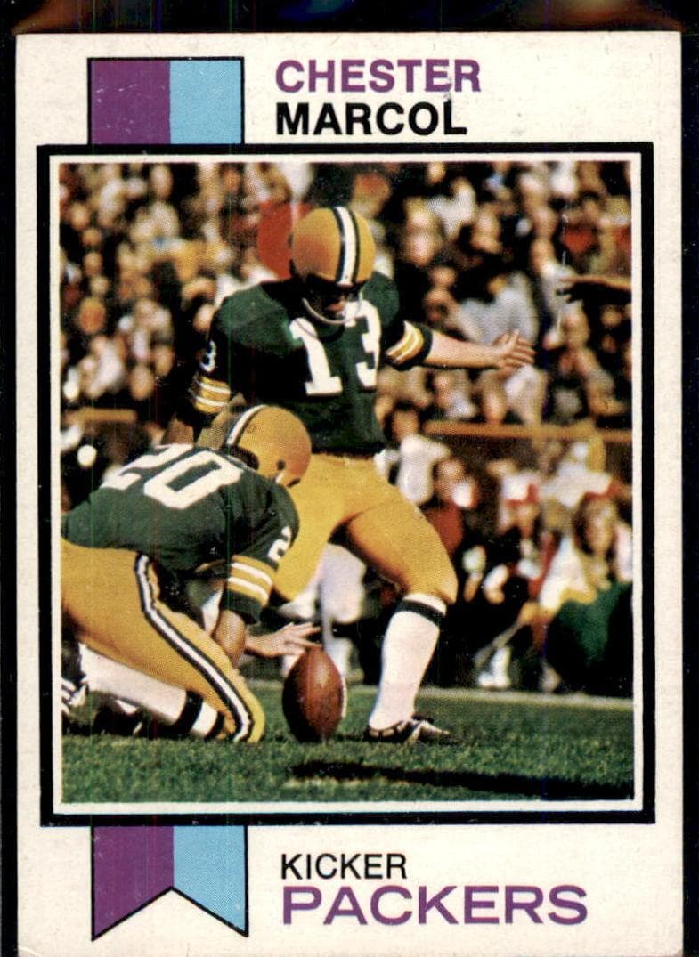 Chester Marcol 1973 topps Topps