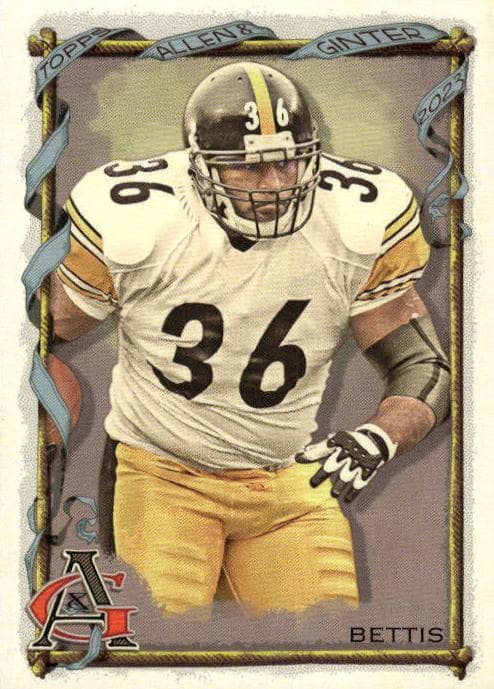 Jerome Bettis trading card