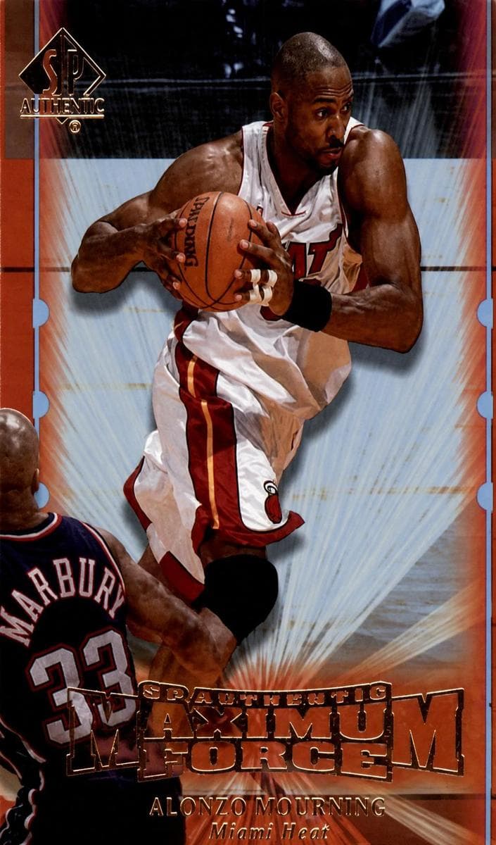 Alonzo Mourning #m13
