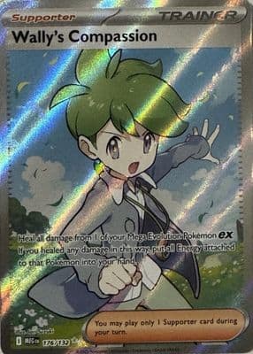 Wally's Compassion trading card
