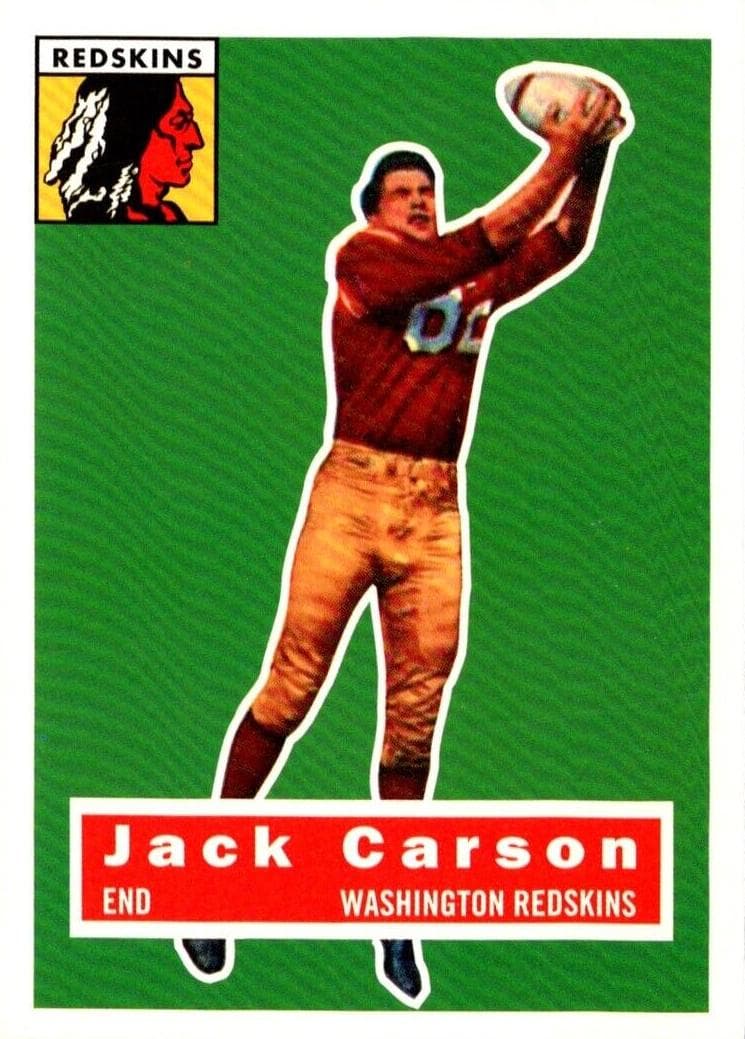 Jack Carson 1956 topps Topps