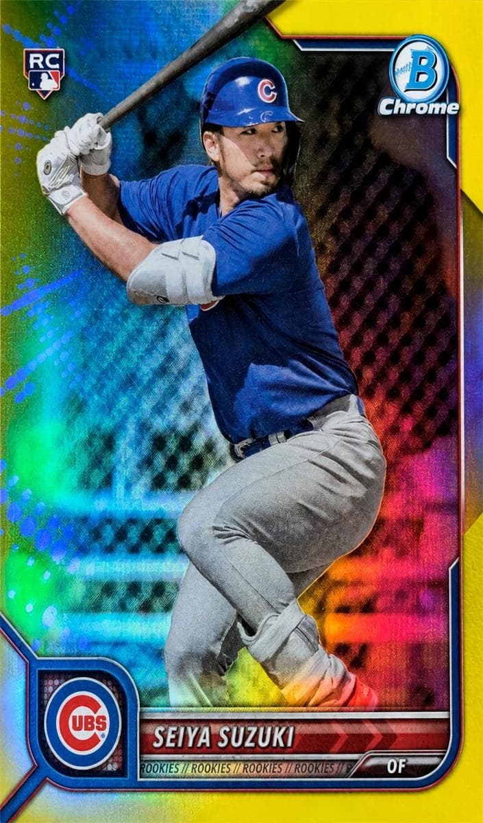 Seiya Suzuki 2022 bowman Bowman Chrome