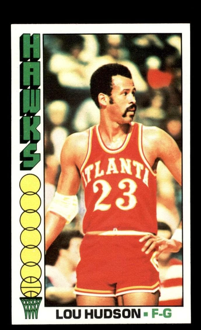 Lou Hudson 1976 topps Topps