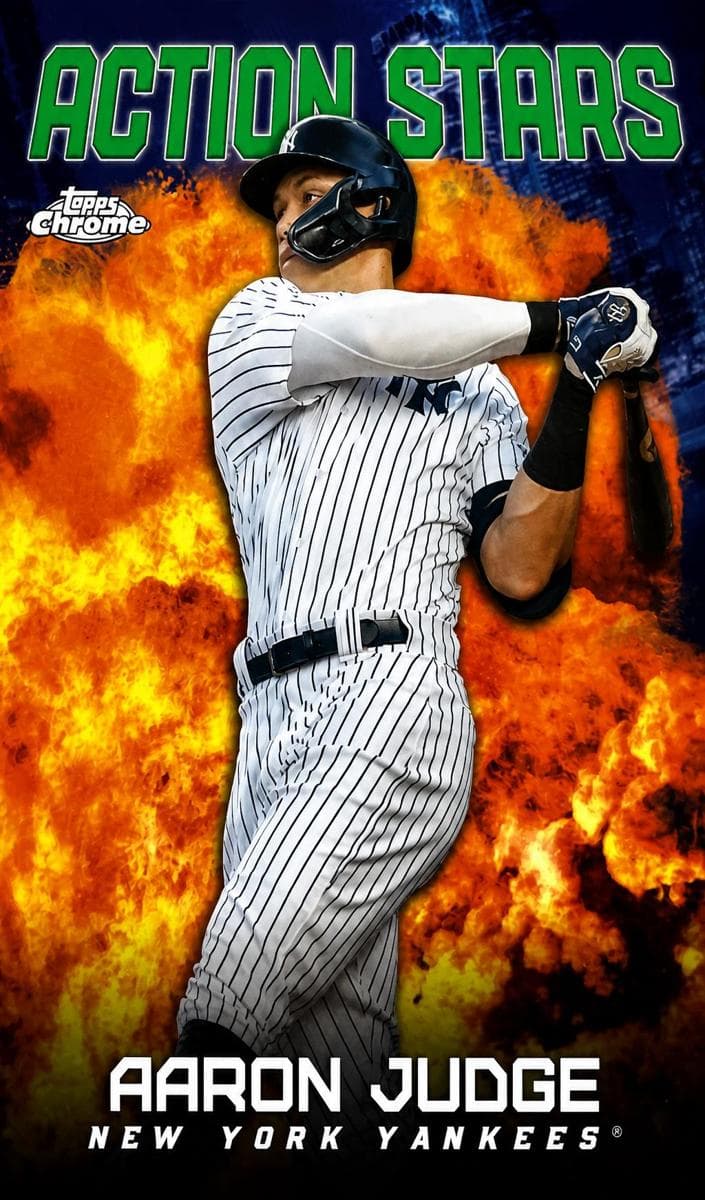 Aaron Judge 2023 topps Topps Chrome Update