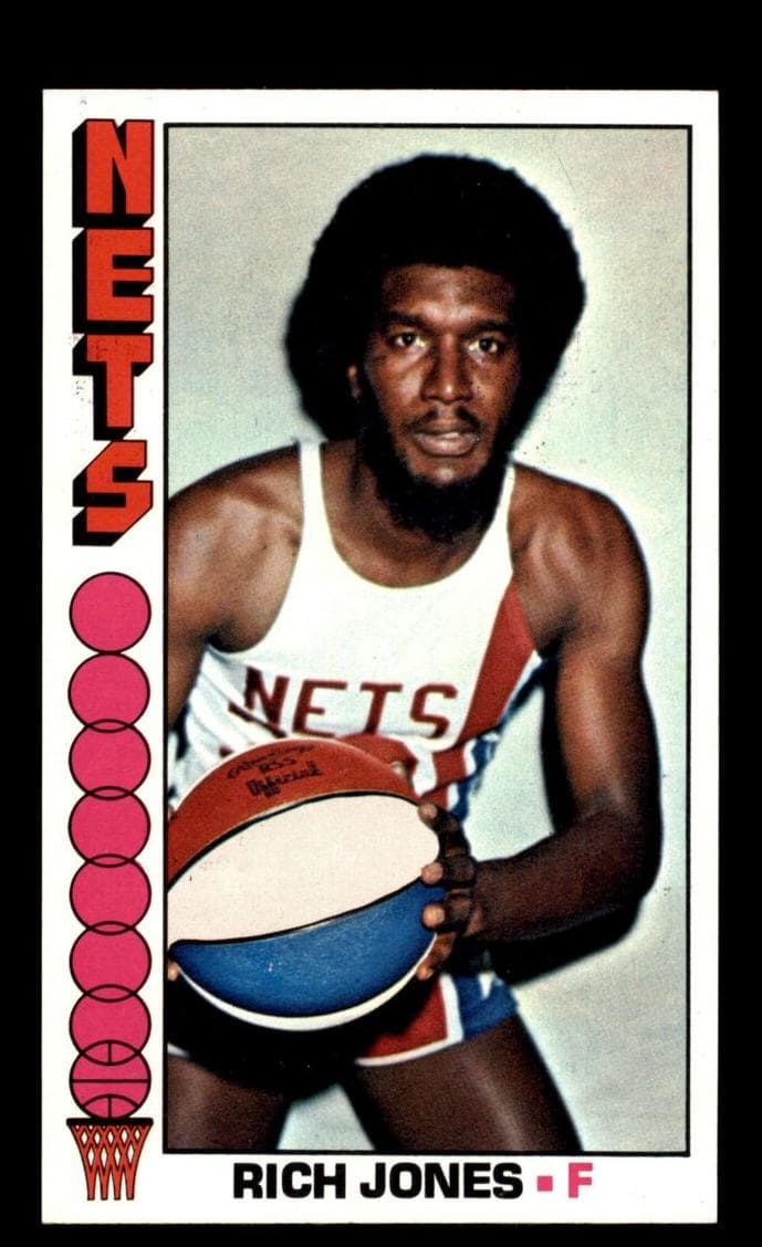 Rich Jones 1976 topps Topps
