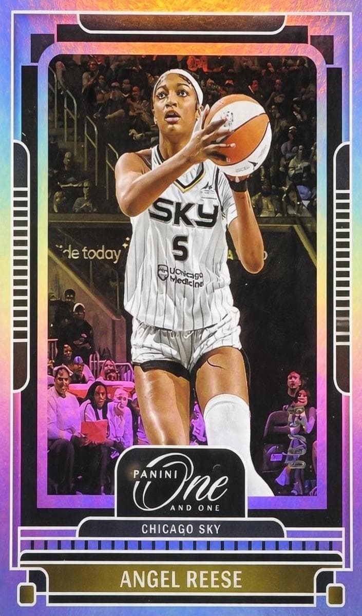 Angel Reese 2025 panini One And One Wnba