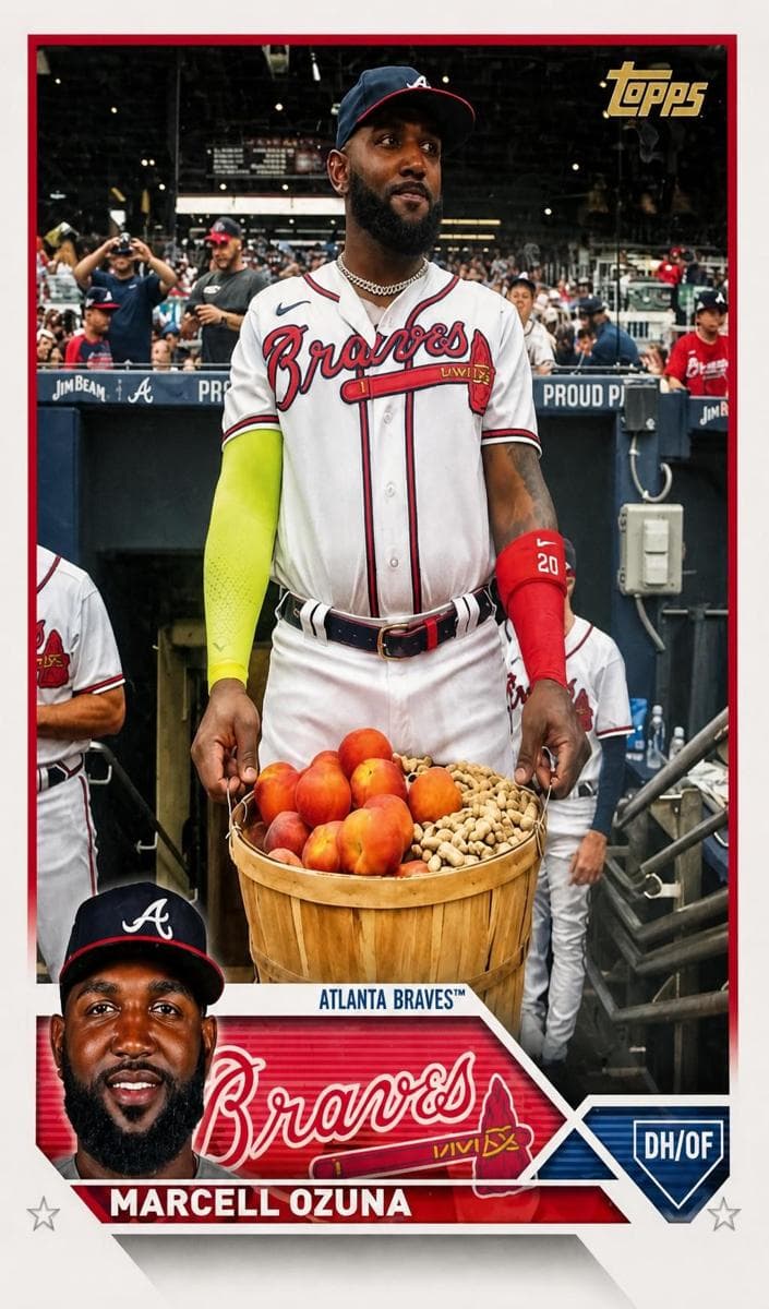 Marcell Ozuna 2023 topps Topps