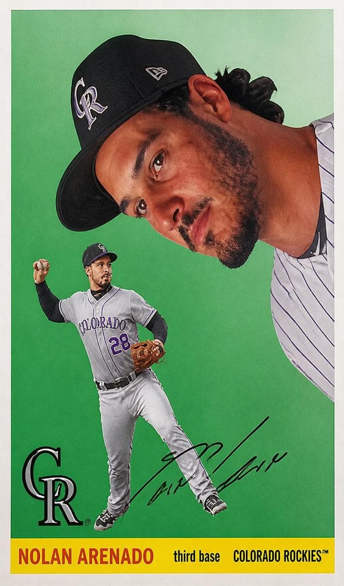 Nolan Arenado 2020 topps Topps Archives