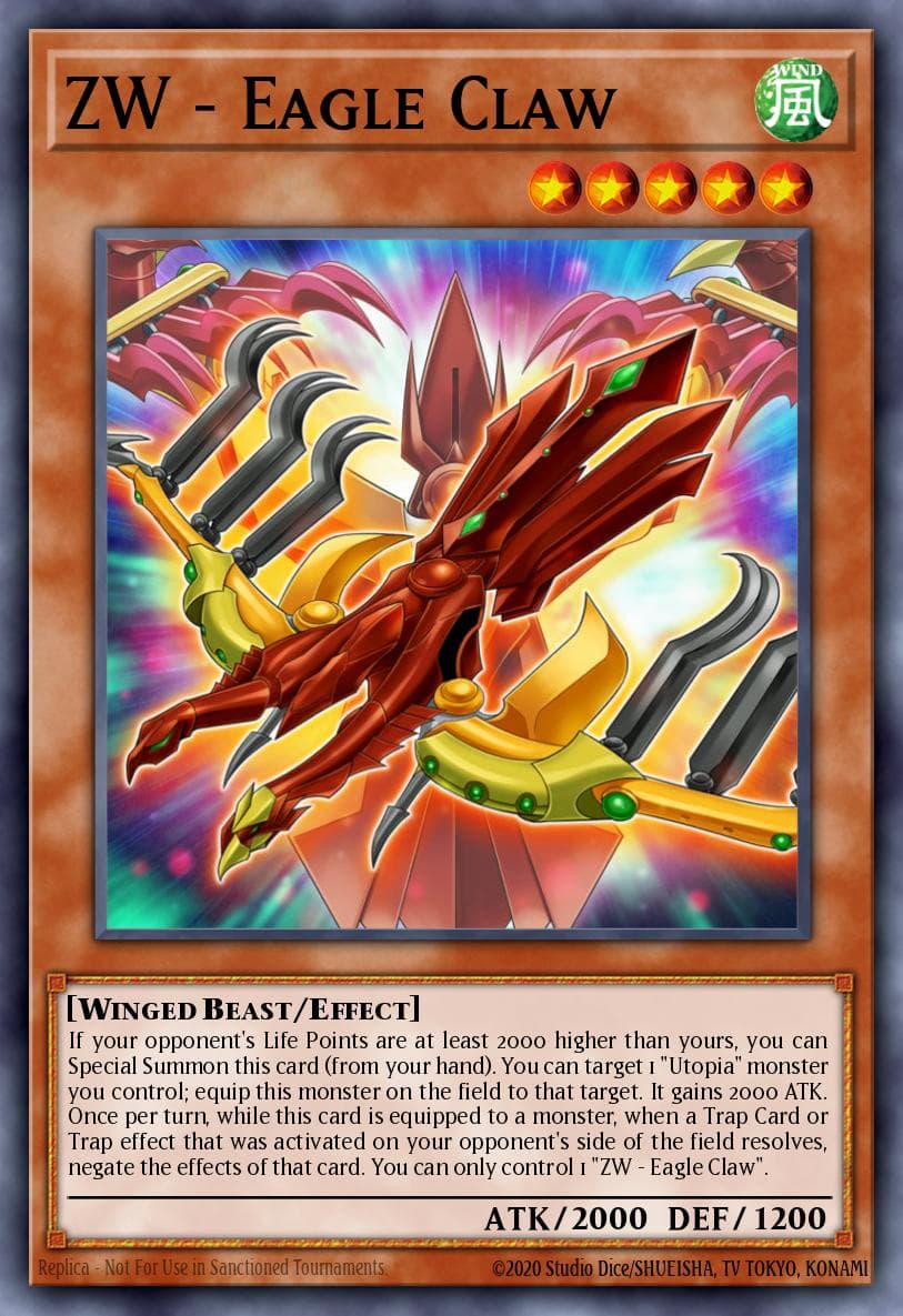 ZW - Eagle Claw 2013 Yu-Gi-Oh! Super Starter: V for Victory 1st Edition