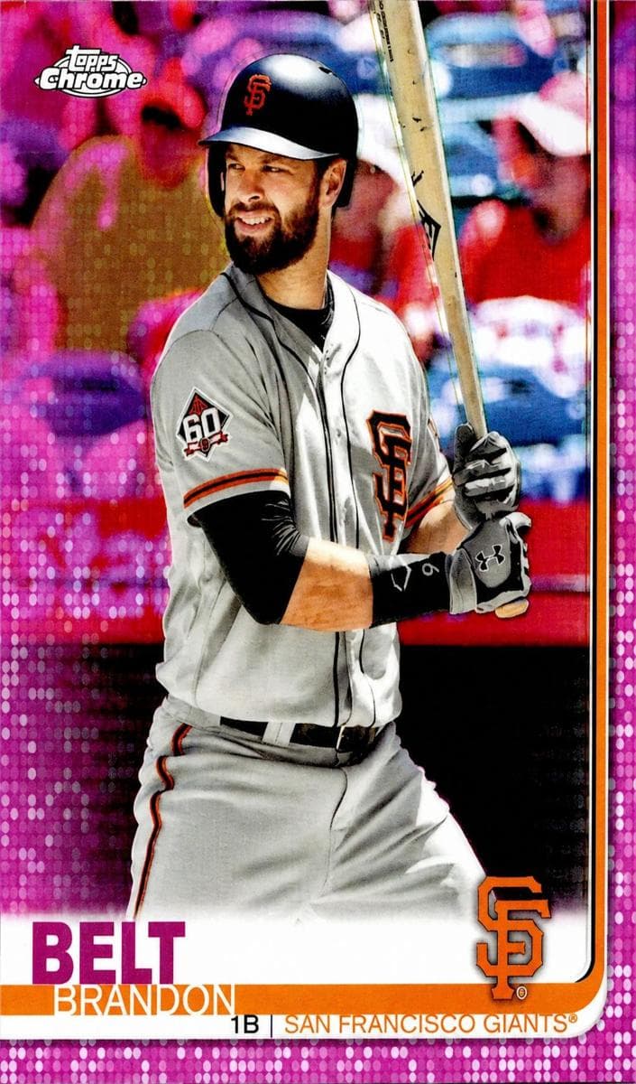Brandon Belt 2019 topps Topps Chrome