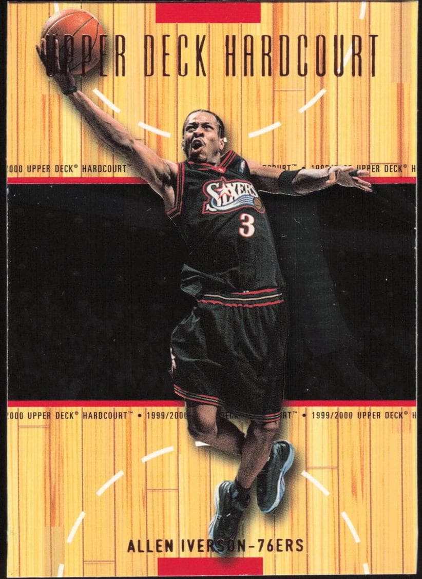 Allen Iverson 1999 upper-deck Hardcourt