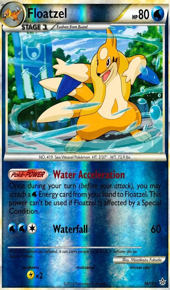 Floatzel #16