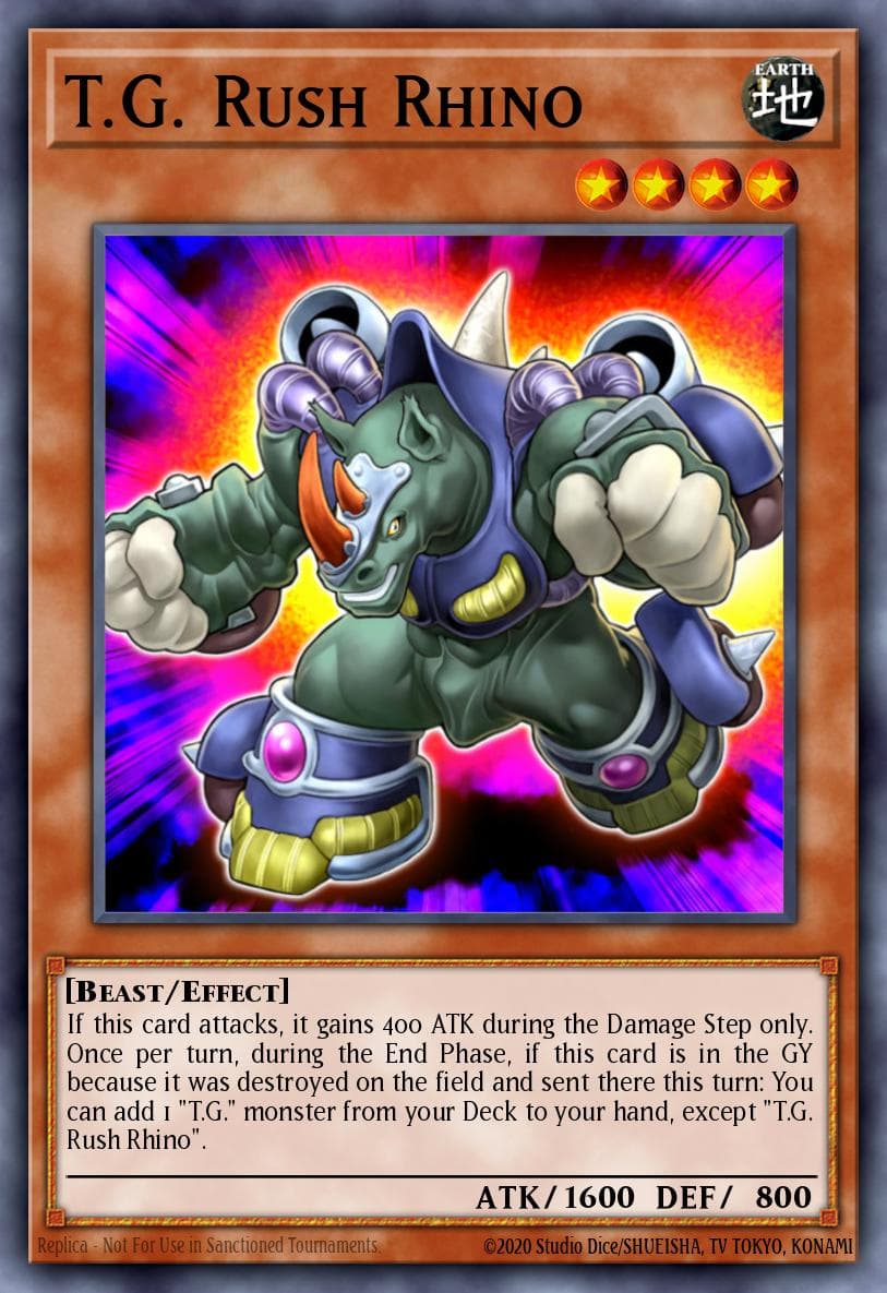 T.G. Rush Rhino #OP09-EN017