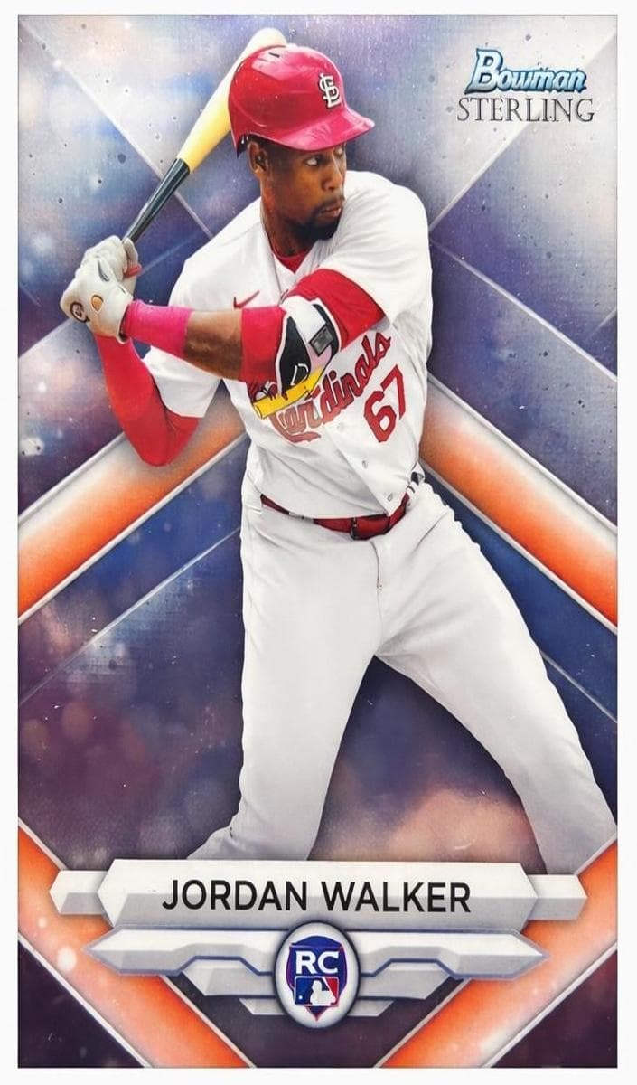 Jordan Walker 2023 bowman Bowman Sterling