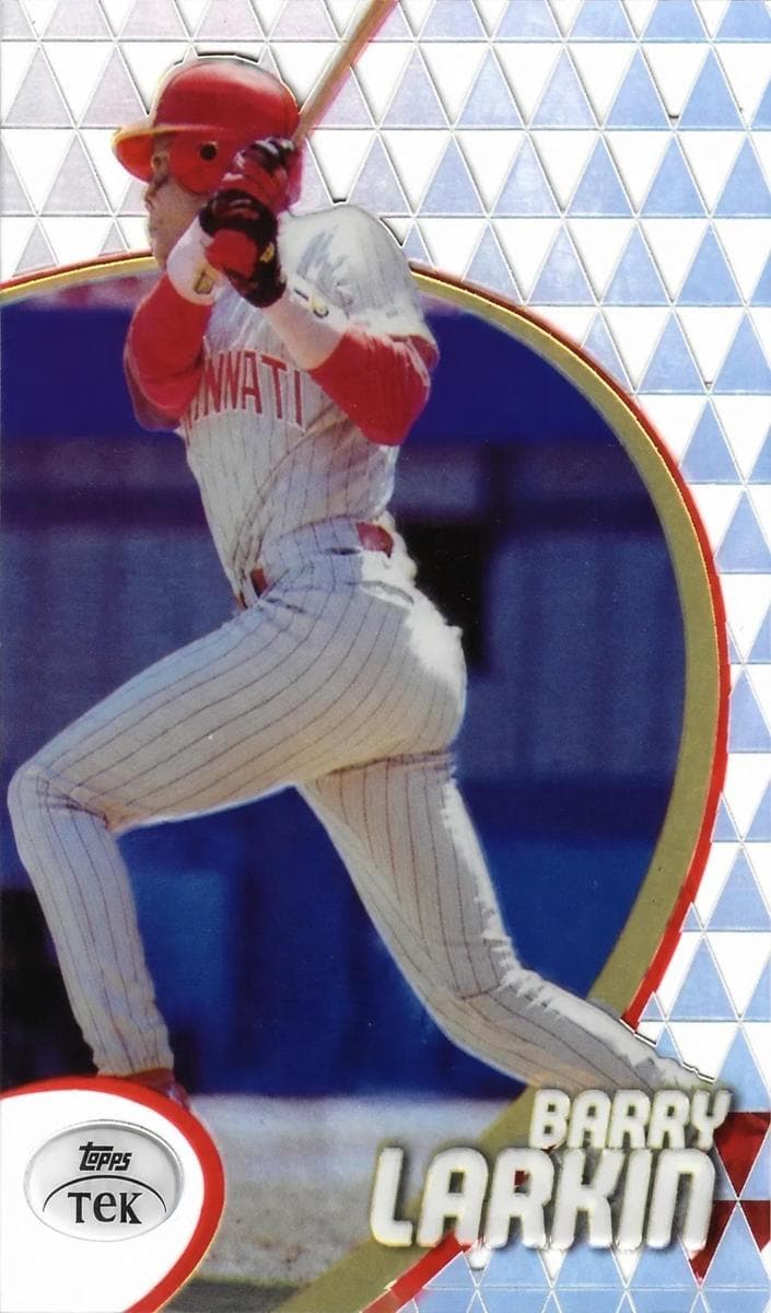 Barry Larkin 1998 topps Topps Tek