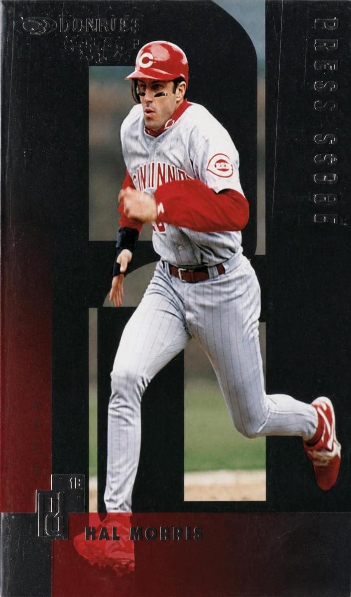 Hal Morris 1997 panini Donruss