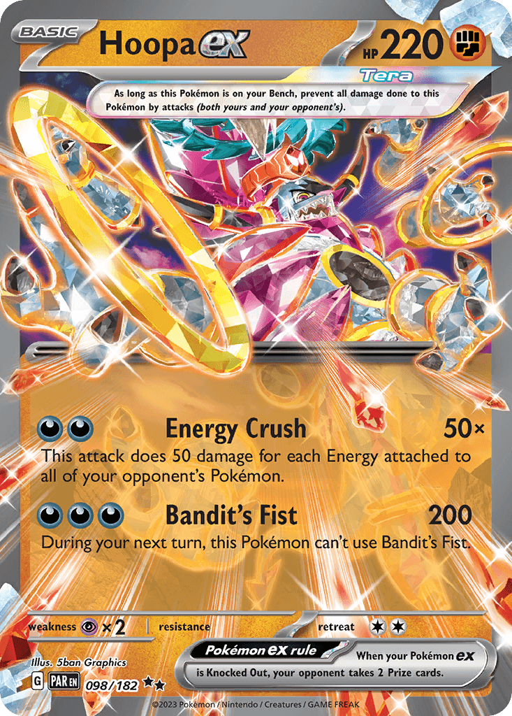 Hoopa ex 2023 Pokemon
