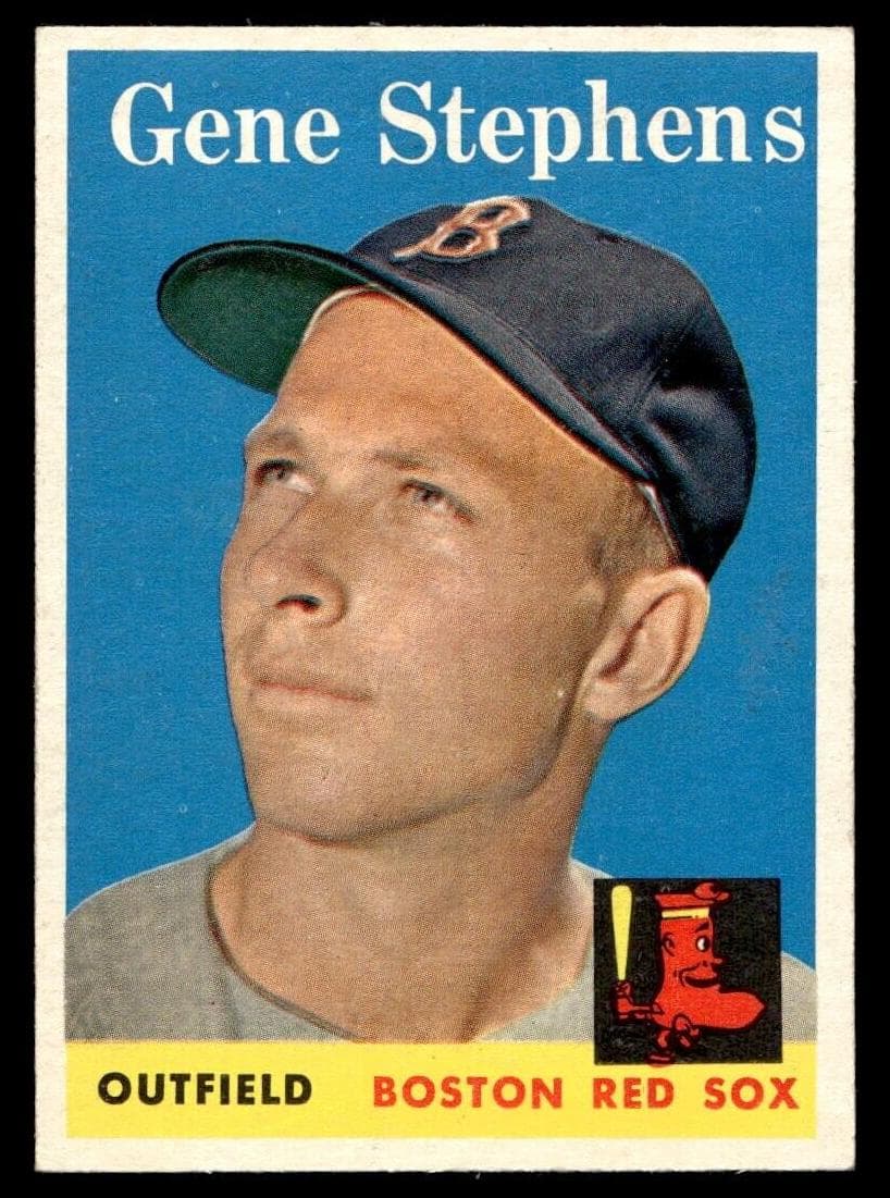 Gene Stephens 1958 topps Topps