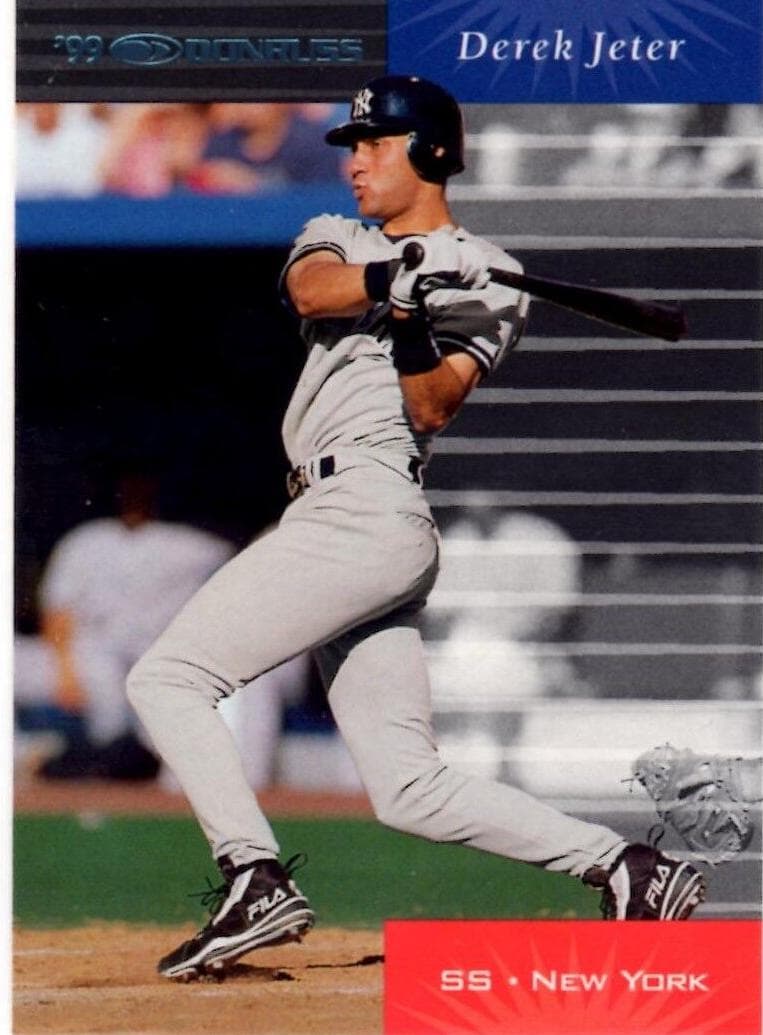 Derek Jeter 2001 panini Donruss