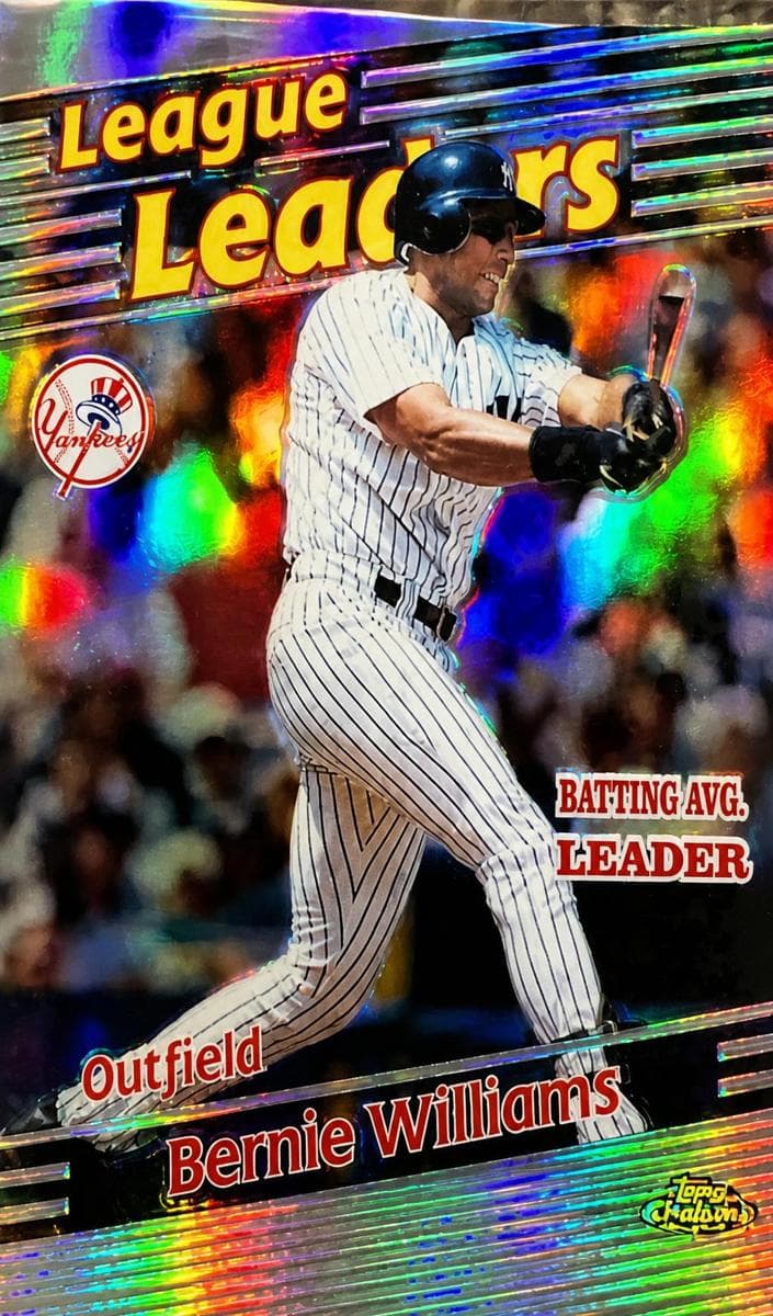 Bernie Williams 1999 topps Topps Chrome