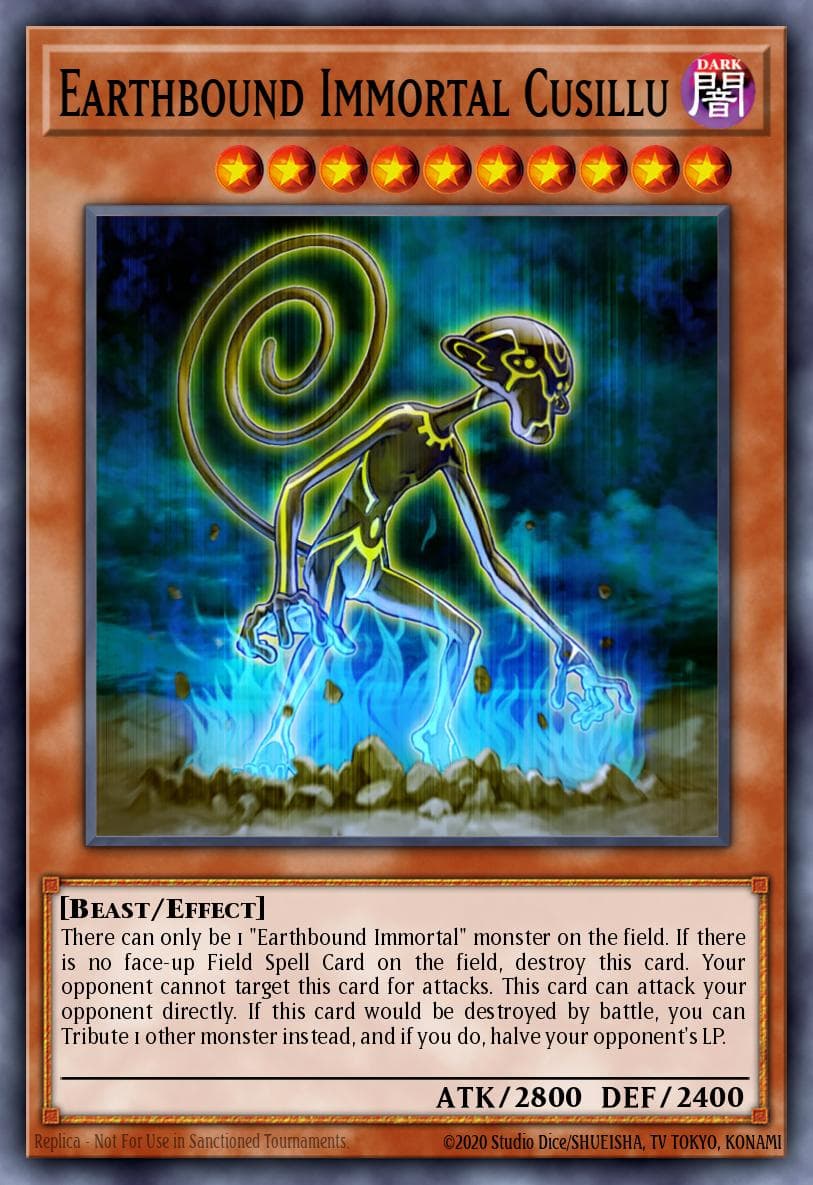 Earthbound Immortal Cusillu 2009 Yu-Gi-Oh! Ancient Prophecy