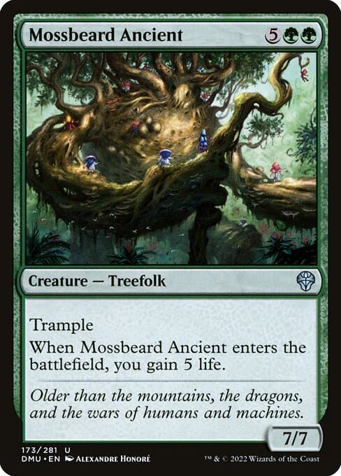 Mossbeard Ancient 2022 Magic: The Gathering Dominaria United