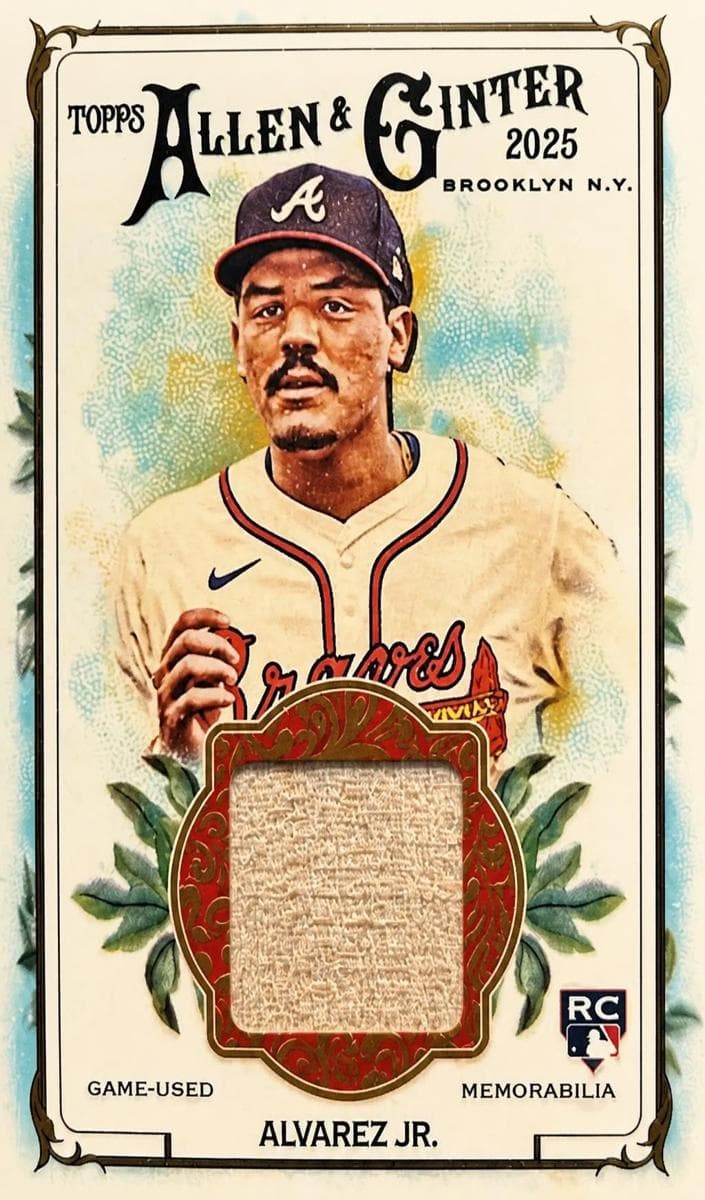 Nacho Alvarez Jr. 2025 topps Allen & Ginter