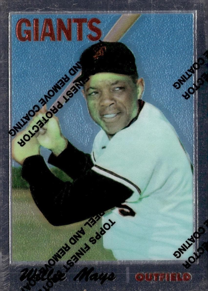 Willie Mays 1997 topps Topps