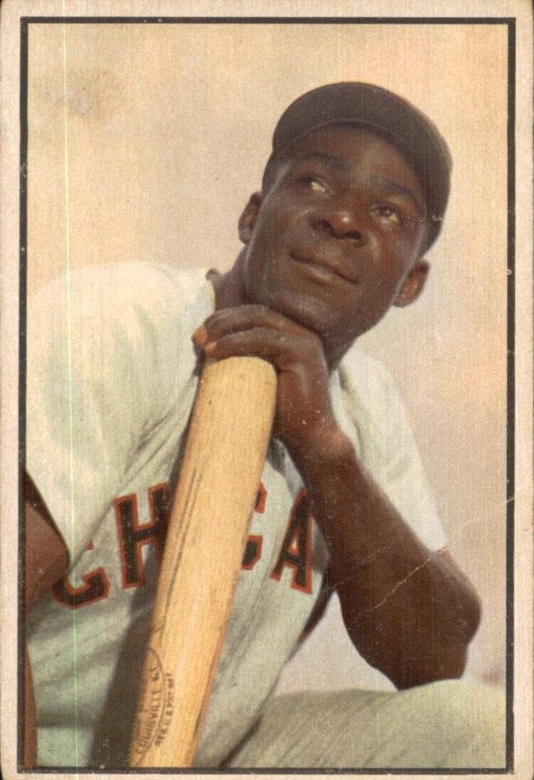 Orestes Minoso 1953 bowman Bowman Color
