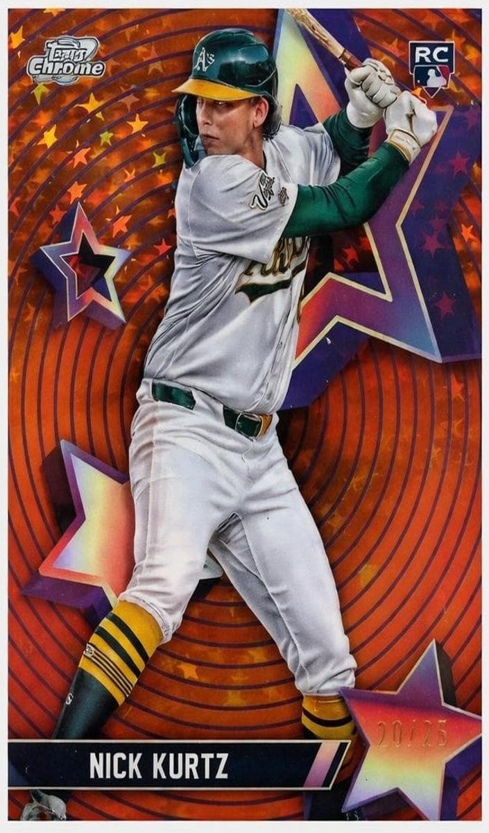 Nick Kurtz 2025 topps Topps Cosmic Chrome