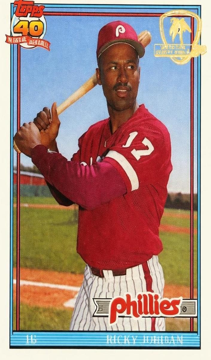 Ricky Jordan 1991 topps Topps
